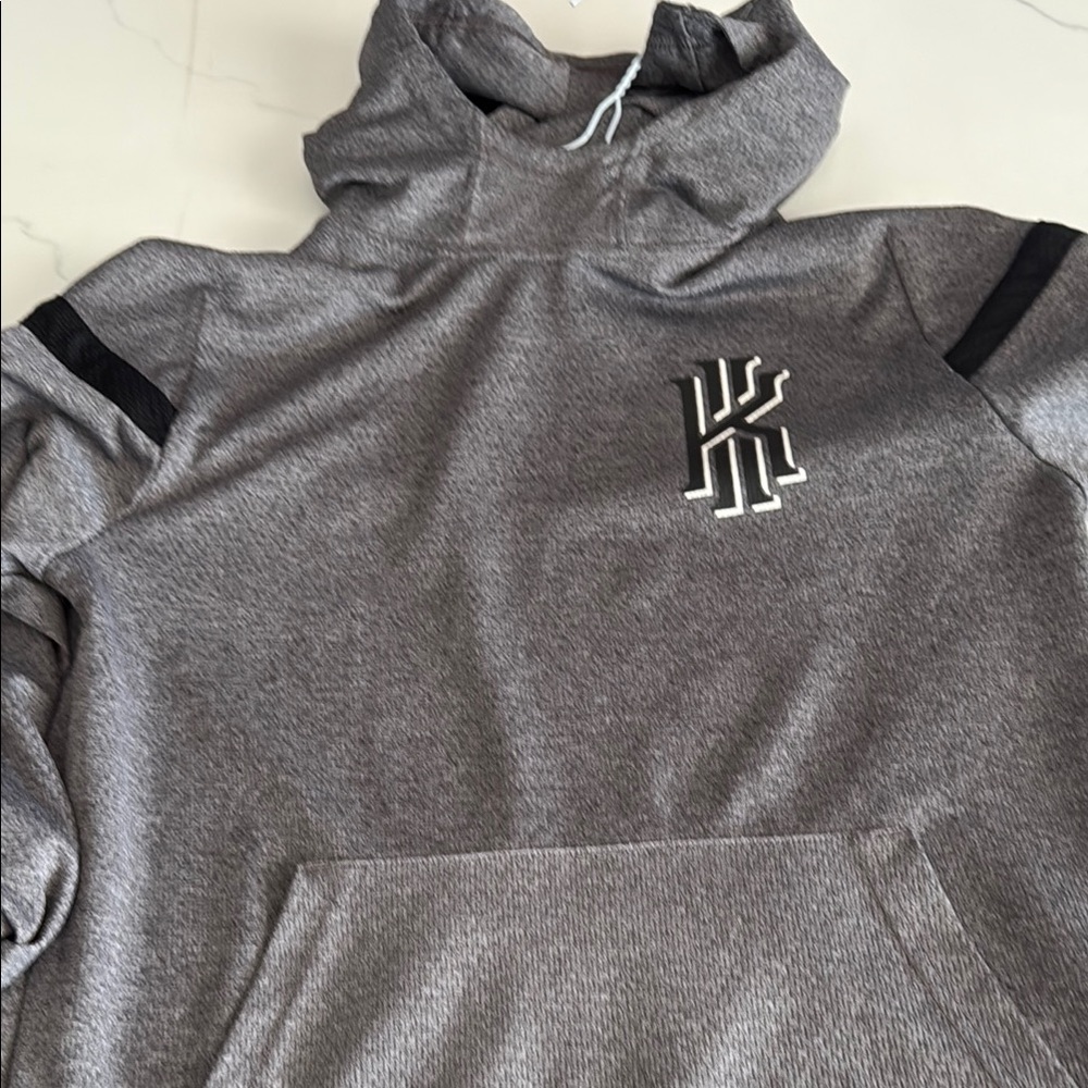 Gray Nike Kyrie Irving hoodie